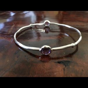 Ippolita Rock Candy Amethyst Diamond Bracelet